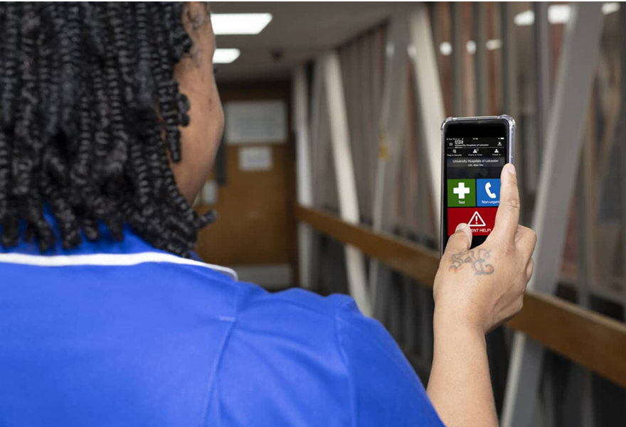 SafeZone launched at Leicester’s hospitals to help keep healthcare teams safe