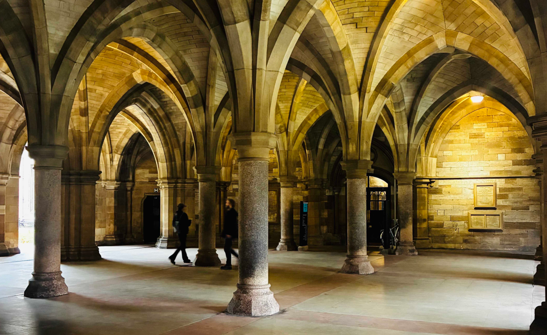 University of Glasgow cloisters